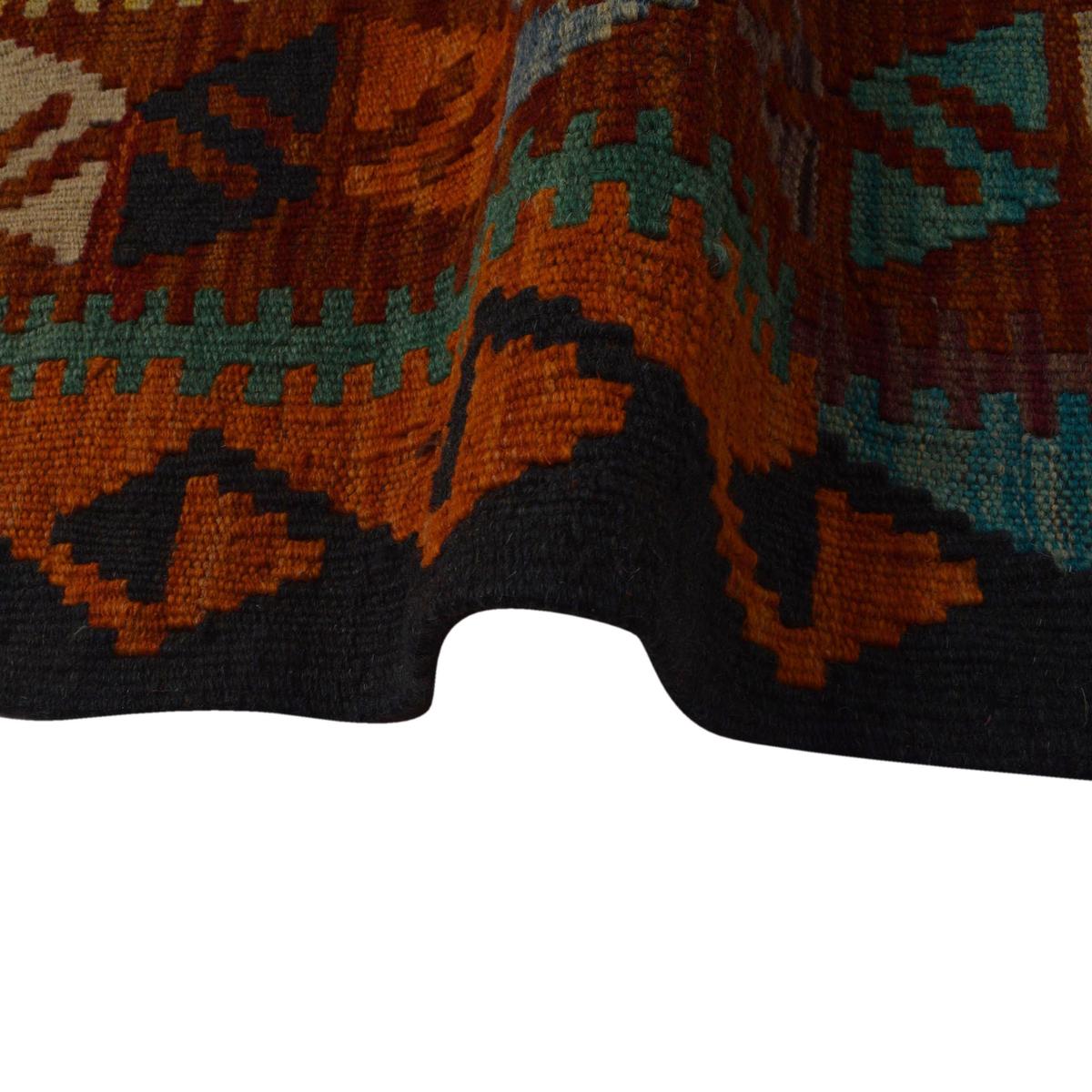 Handmade Vegetable Kilim 5' 10" x 7' 11" (ft) - No. Y35604