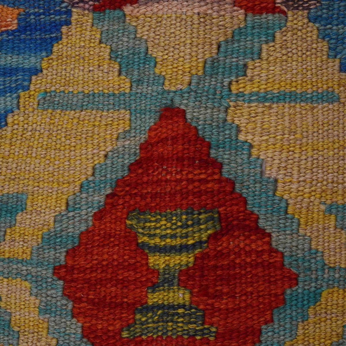 Handmade Vegetable Kelim 6' 0" x 8' 1" (ft) - No. Y35605