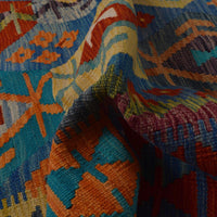 Handmade Vegetable Kelim 6' 0" x 8' 1" (ft) - No. Y35605