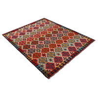 Handmade Vegetable Kilim 5' 10" x 8' 2" (ft) - No. Y35606