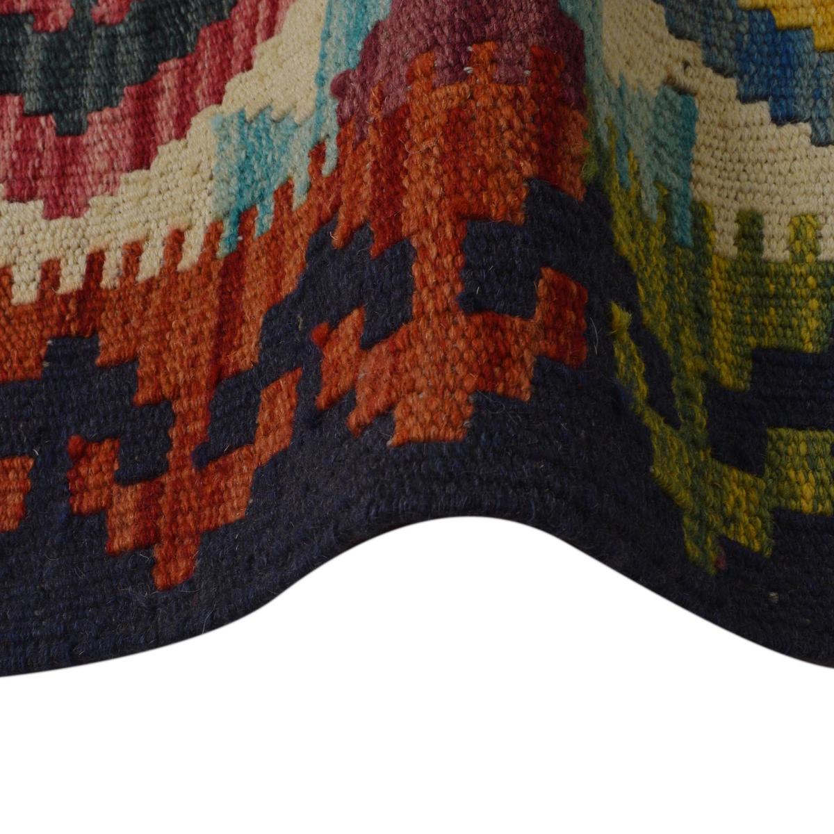 Handmade Vegetable Kilim 5' 10" x 8' 2" (ft) - No. Y35606