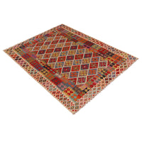 Handmade Vegetable Kilim 5' 11" x 8' 5" (ft) - No. Y35608