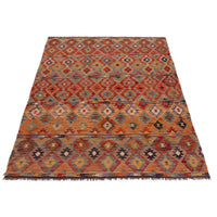 Handmade Vegetable Kelim 5' 9" x 7' 10" (ft) - No. Y35643