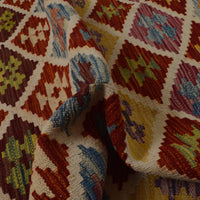 Handmade Vegetable Kilim 5' 1" x 8' 2" (ft) - No. Y35644