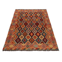 Handmade Vegetable Kilim 6' 9" x 10' 0" (ft) - No. Y35645