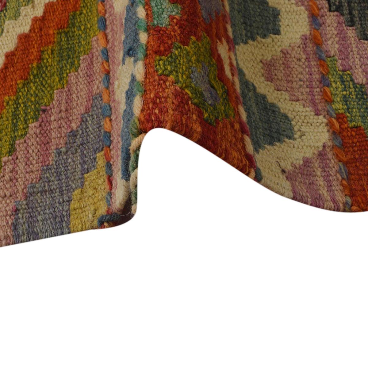 Handmade Vegetable Kilim 6' 0" x 8' 3" (ft) - No. Y35649