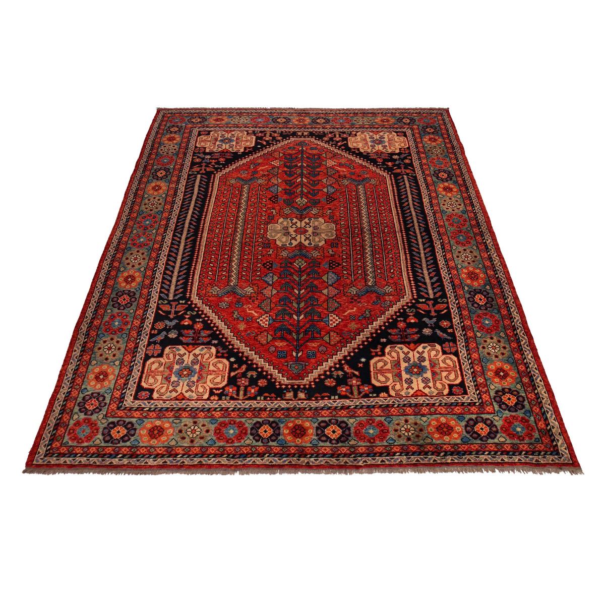Handmade Wool Shirazi Rug 251 x 341 cm (ID Y35650)