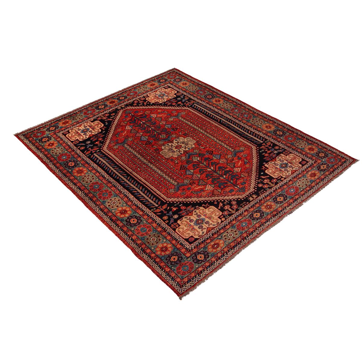 Handmade Wool Shirazi Rug 251 x 341 cm (ID Y35650)