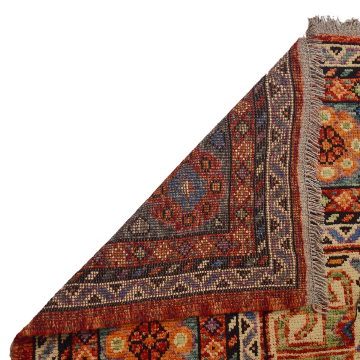 Handmade Wool Shirazi Rug 251 x 341 cm (ID Y35650)